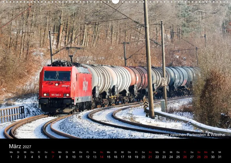 A2 Querformat Kalender 2027