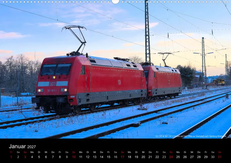 A2 Querformat Kalender 2027