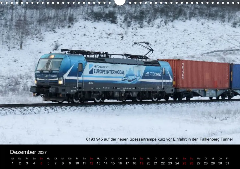 A3 Querformat Kalender 2027