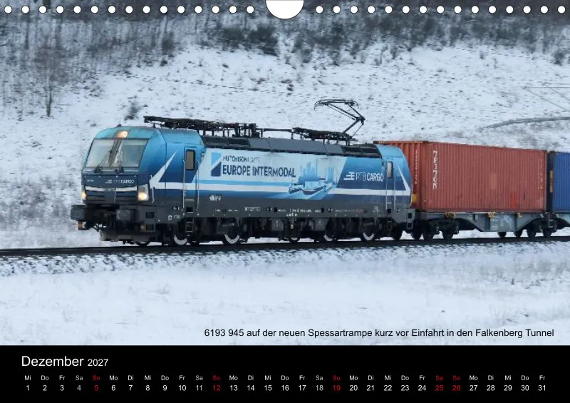 A4 Querformat Kalender 2027