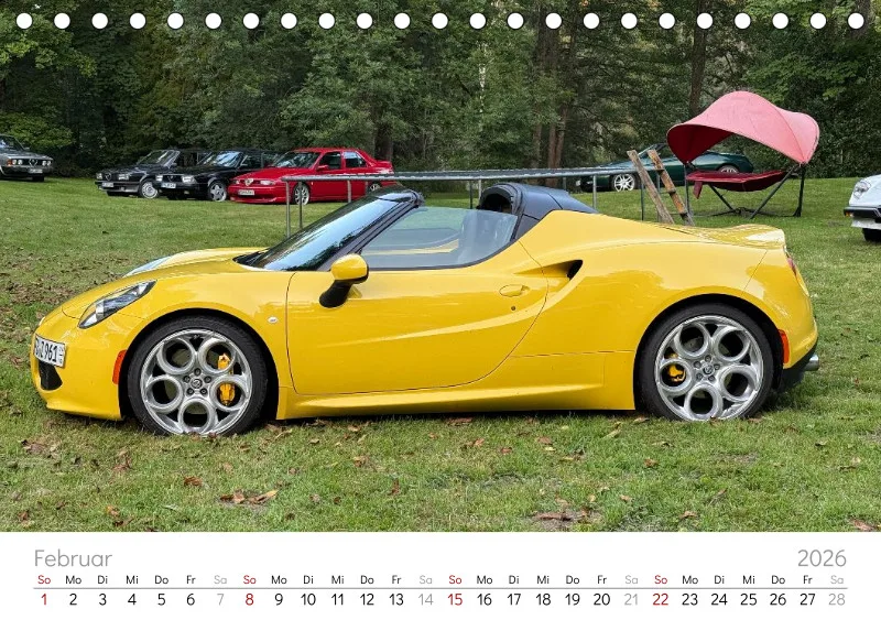 Scuderia Bavarese 2026 - Tisch A5 normal