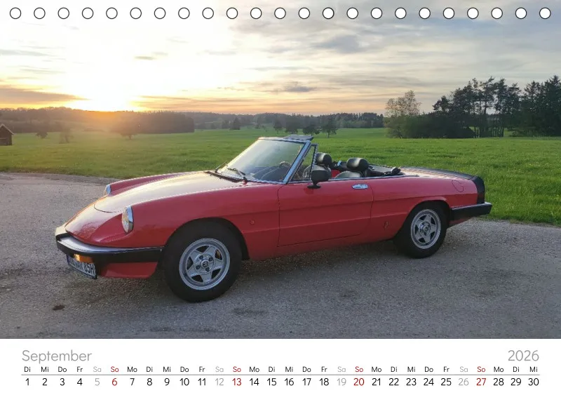 Scuderia Bavarese 2026 - Tisch A5 normal