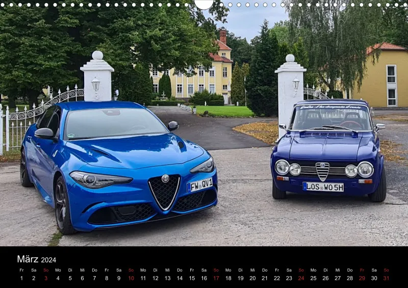 Alfa Romeo Portal Kalender 2024 A3