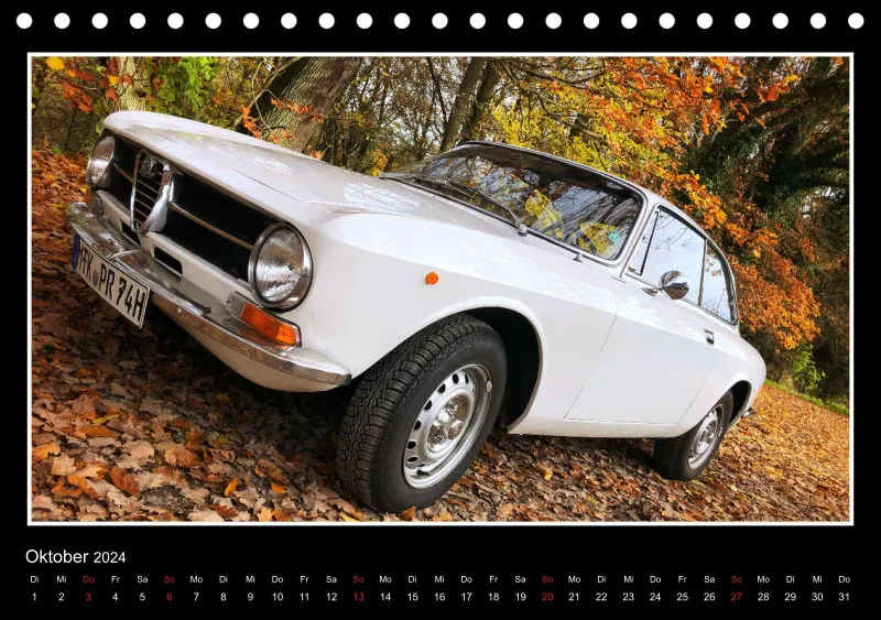 Alfa Romeo Portal Kalender 2024 Tischkalender A5