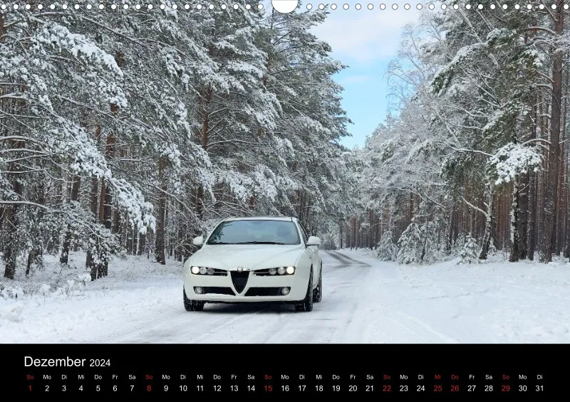 Alfa Romeo Portal Kalender 2024 A3