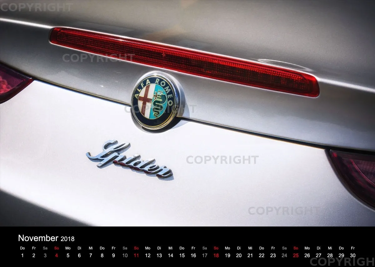 ARP Kalender 2018