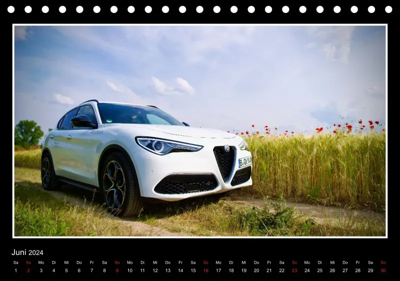 Alfa Romeo Portal Kalender 2024 Tischkalender A5