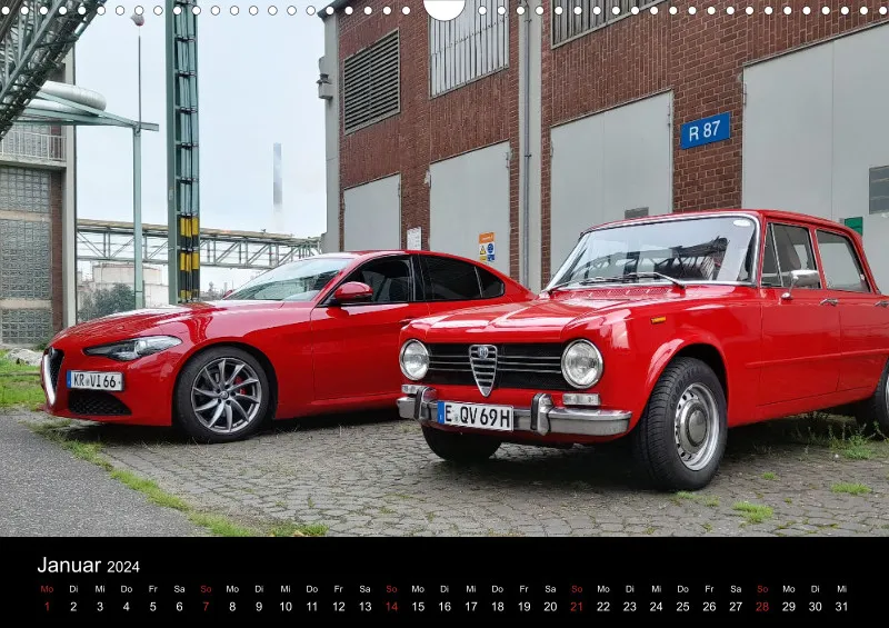 Alfa Romeo Portal Kalender 2024 A3