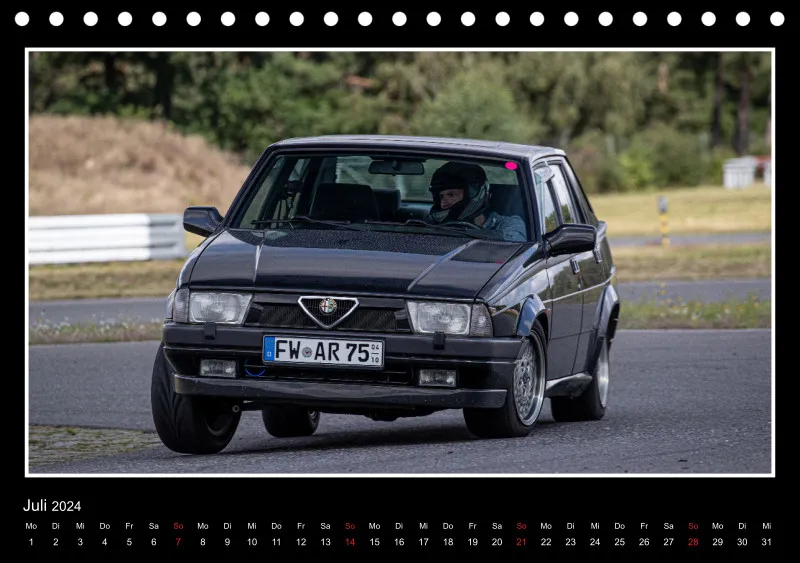 Alfa Romeo Portal Kalender 2024 Tischkalender A5