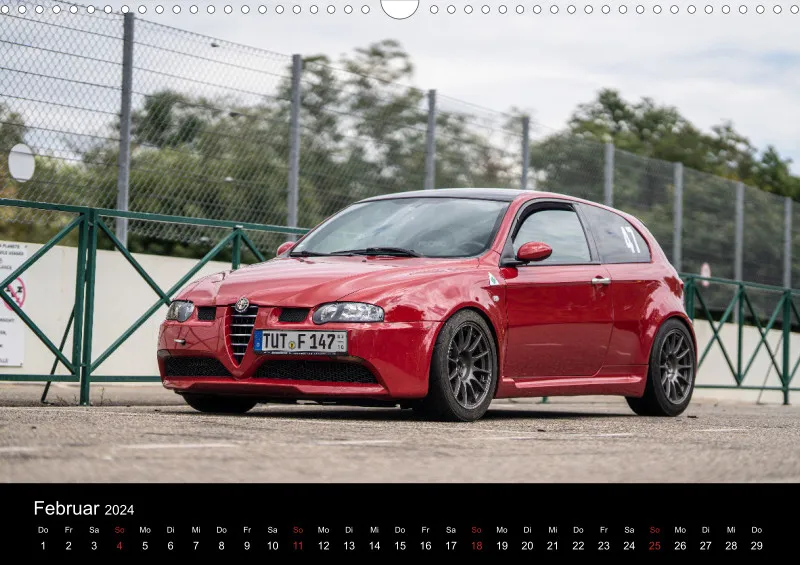 Alfa Romeo Portal Kalender 2024 A3