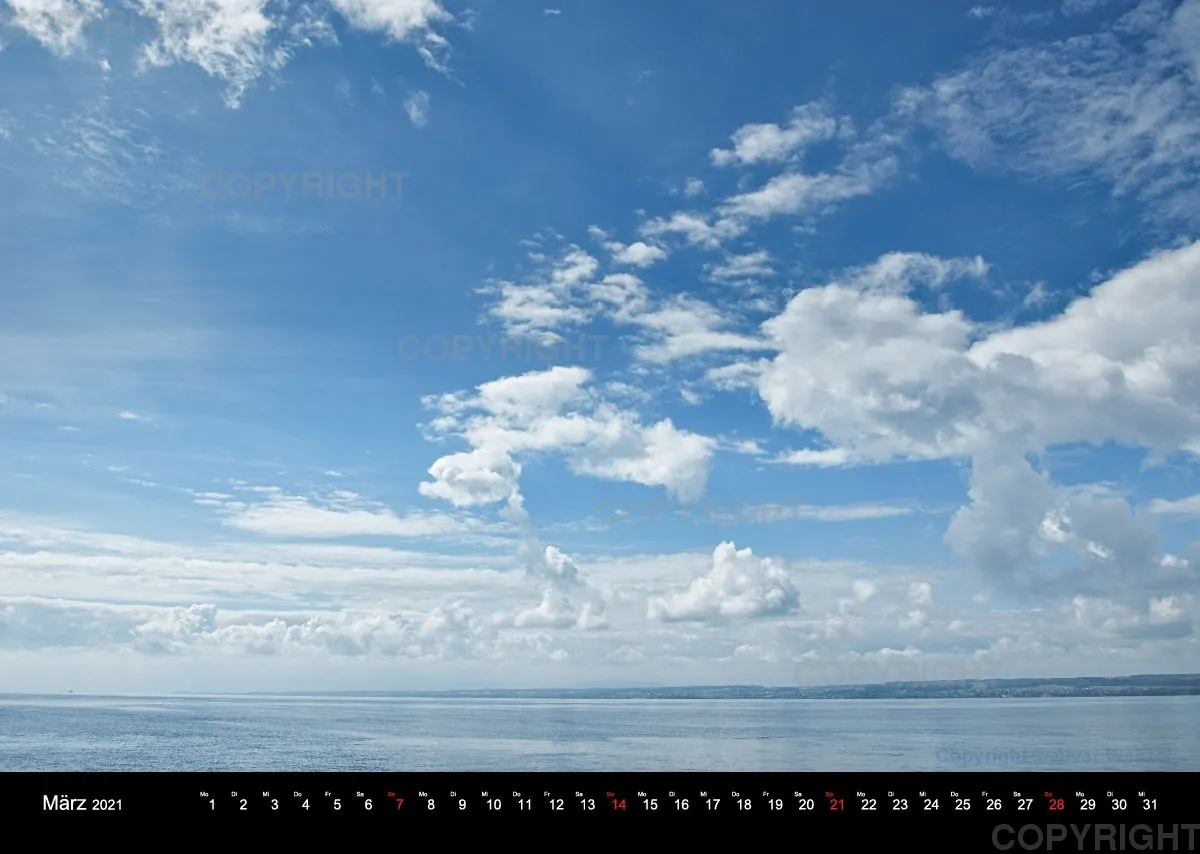 Bodensee Querformat 2021 (Deutsch)