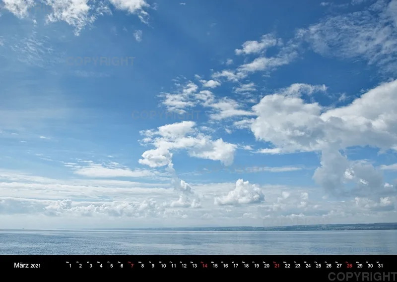 Bodensee Querformat 2021 (Deutsch)