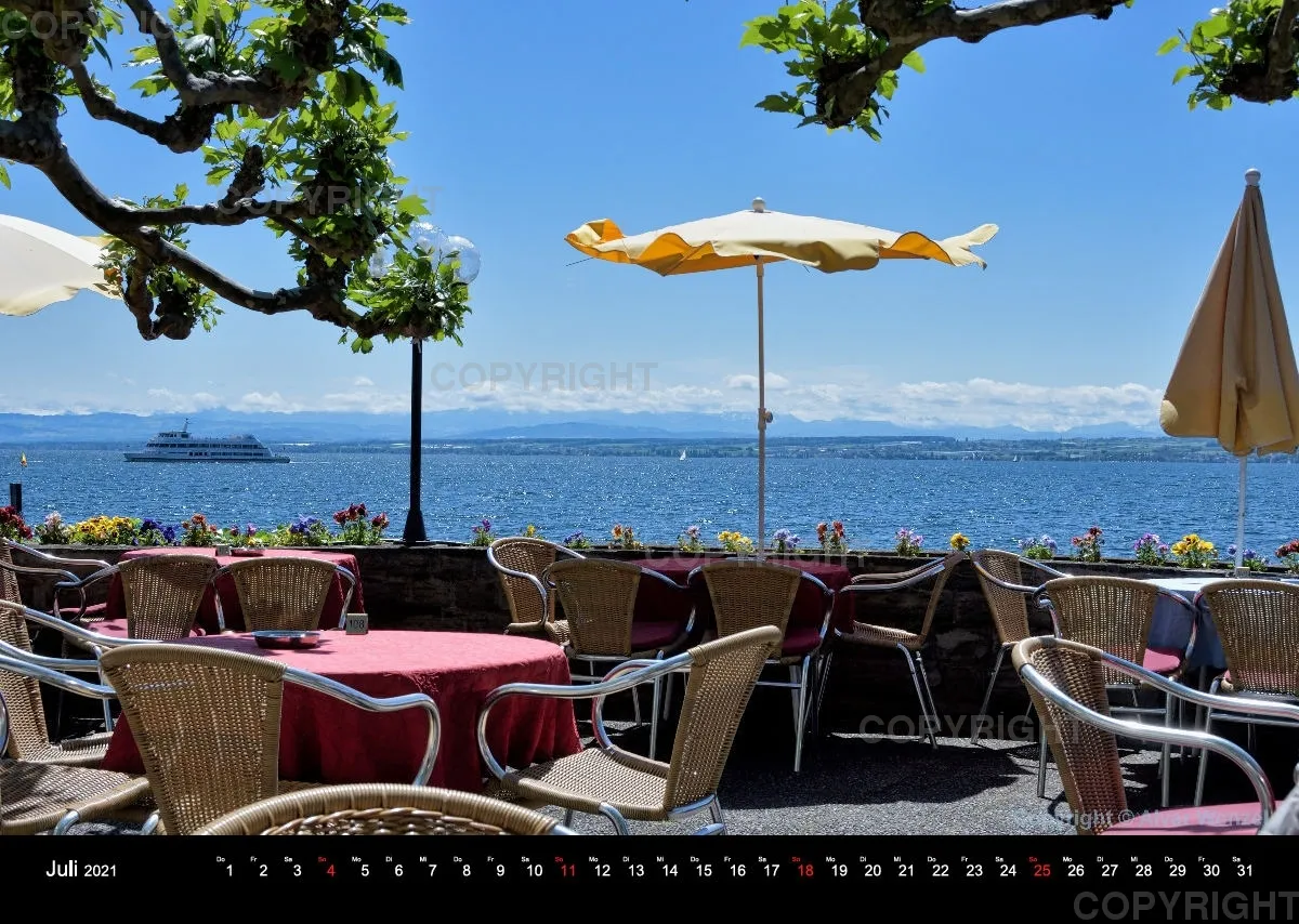 Bodensee Querformat 2021 (Deutsch)
