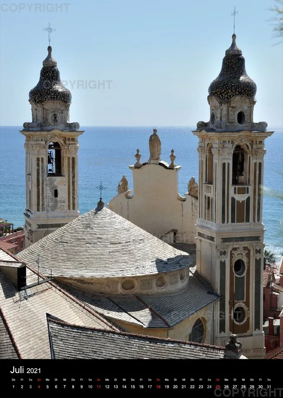 Cervo, Laigueglia, Nizza 2021 (Deutsch)