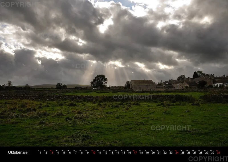 Yorkshire Dales - Wensleydale 2021 (Deutsch)