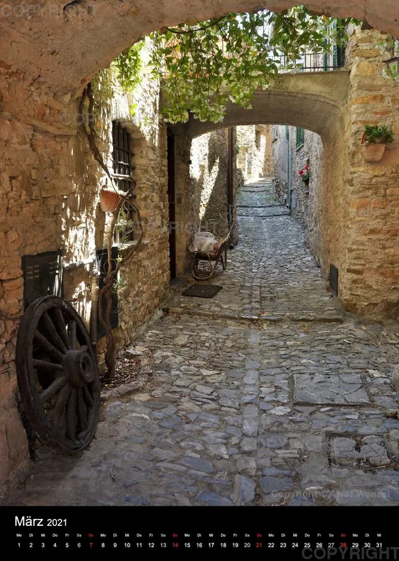 Cervo, Laigueglia, Nizza 2021 (Deutsch)