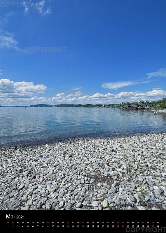 Bodensee Hochformat 2021 (Deutsch)