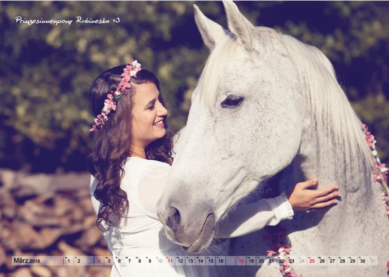 Wandkalender Rubineska 2018