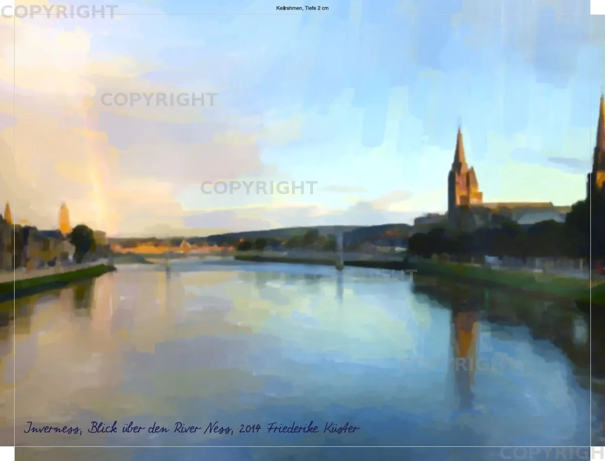 Inverness, Blick über den River Ness