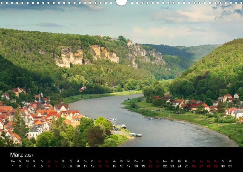 Das Elbsandsteingebirge