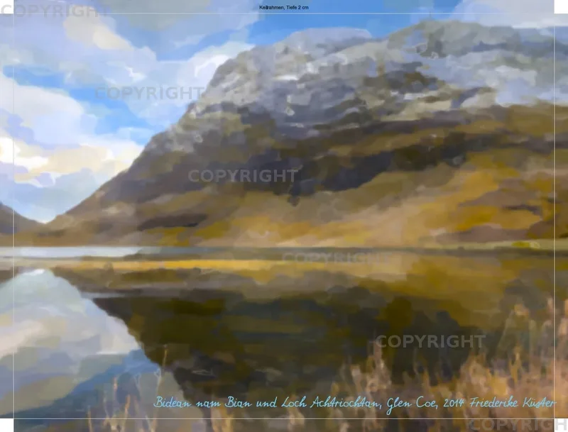 Bidean nam Bian und Loch Achtriochtan, Glen Coe