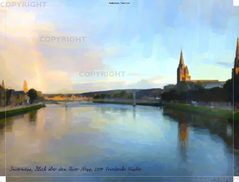 Inverness, Blick über den River Ness