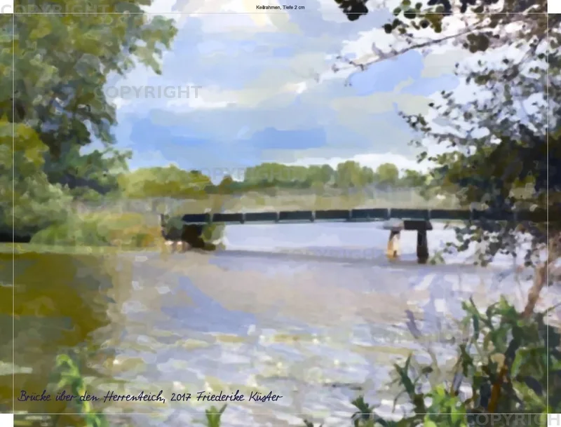 Brücke über den Herrenteich
