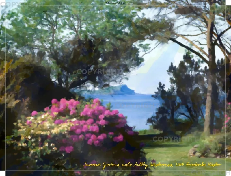 Inverewe Gardens nahe Aultby, Westerross, 2014