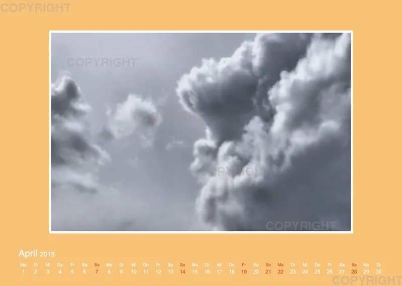 Der Himmel - voller Naturwunder A4