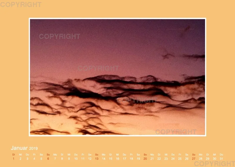 Der Himmel - voller Naturwunder A4