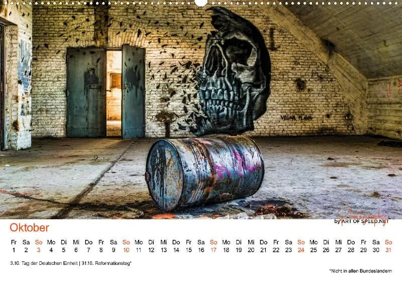 unloved art & lost place - irgendwo in Brandenburg