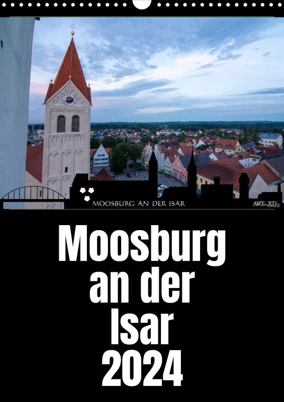 Moosburg an der Isar 2024 Familienplaner A3