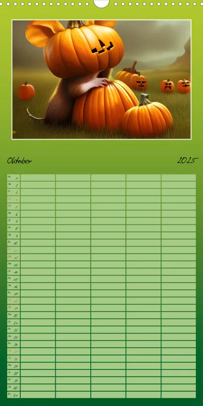 2025 Familienplaner Der Maus Kalender