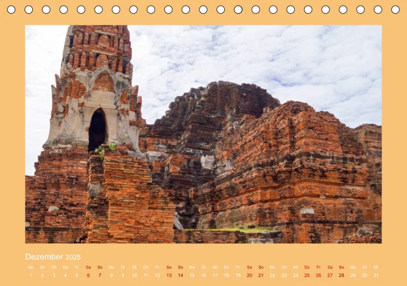 2025 A5 Wat Mahathat - Tempelanlage in Ayutthaya