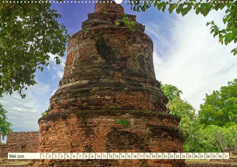 2025 A2 wat phra sri sanpet - Tempelruinen in Ayutthaya