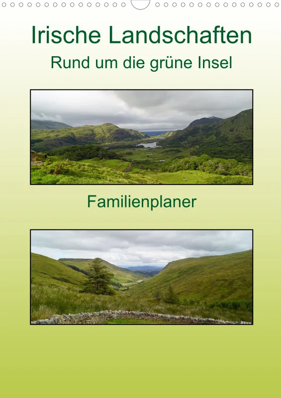 2025 A3 Planer Irische Landschaften - Rund um die grüne Insel