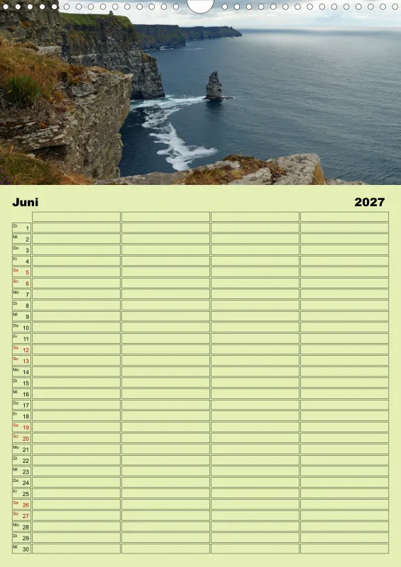 2027 A3 Planer Irische Landschaften - Rund um die grüne Insel