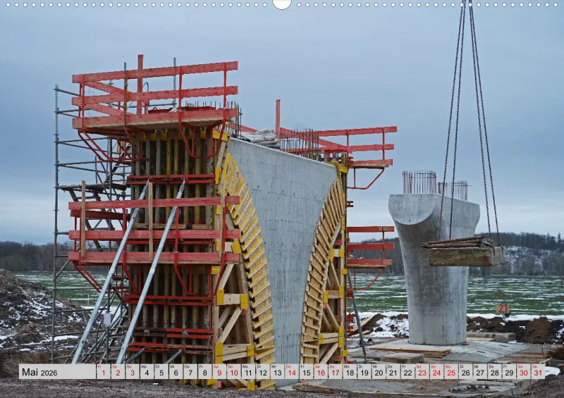 2026 A2 Vorlandbrücke im Bau