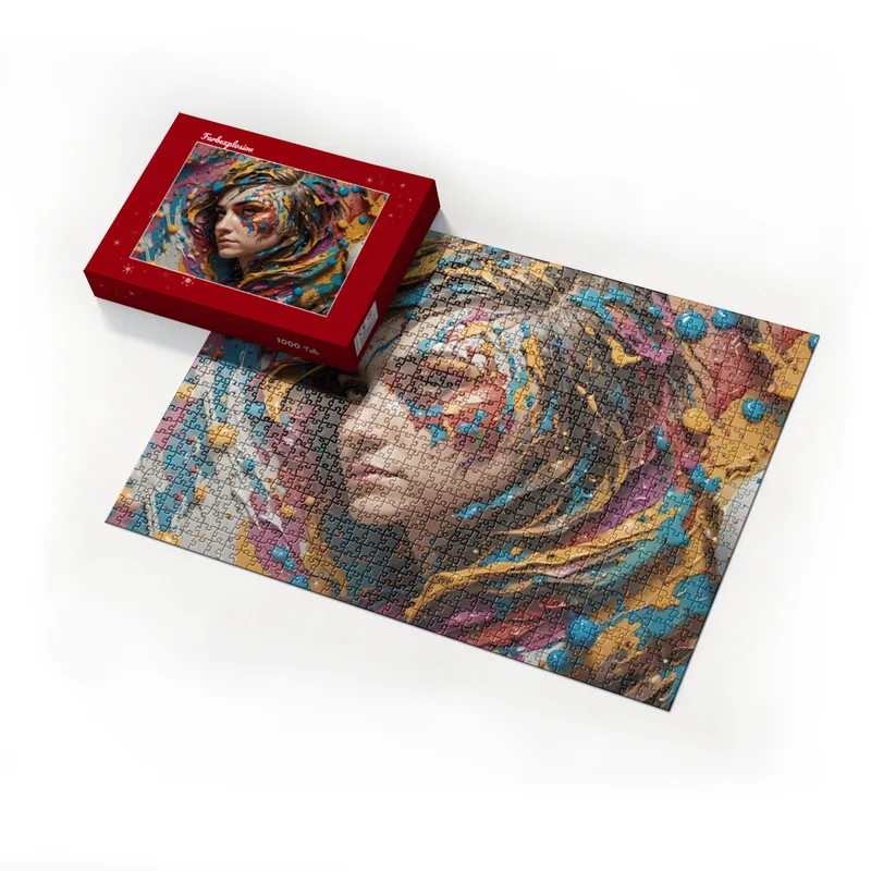 Puzzle 1000 Teile Farbexplosion