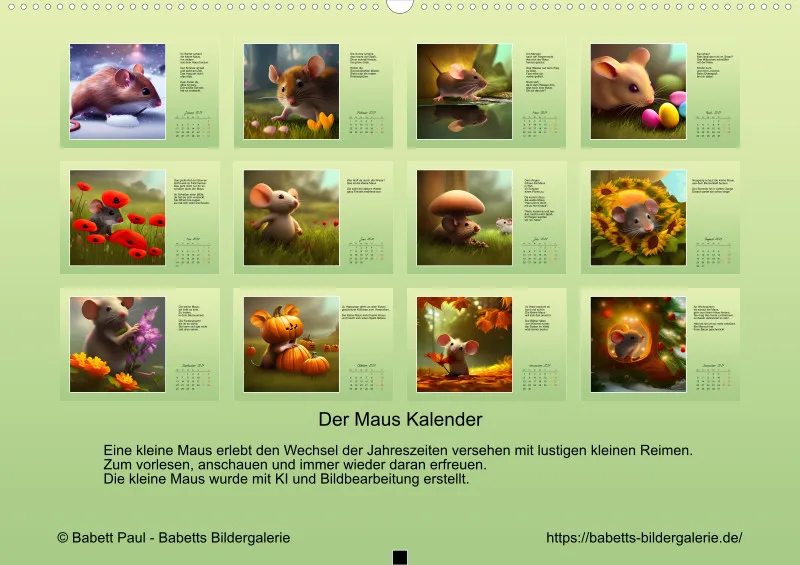 2027 A2 Der Maus Kalender