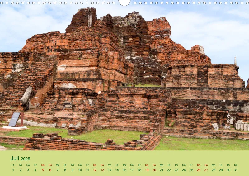 2025 A3 Wat Mahathat - Tempelanlage in Ayutthaya