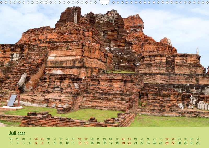 2025 A3 Wat Mahathat - Tempelanlage in Ayutthaya