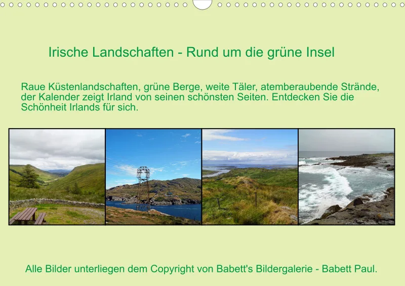 2025 A3 Irische Landschaften - Rund um die grüne Insel