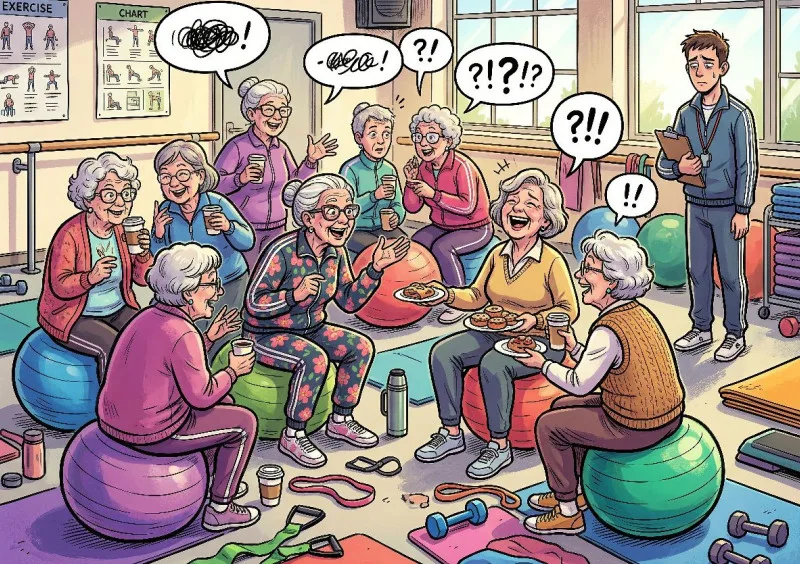 Puzzle 1000 Tele Reha-Kurs außer Kontrolle