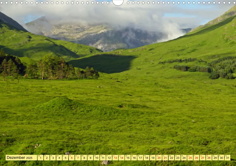 2025 A3 Farbzauber Natur -Grün