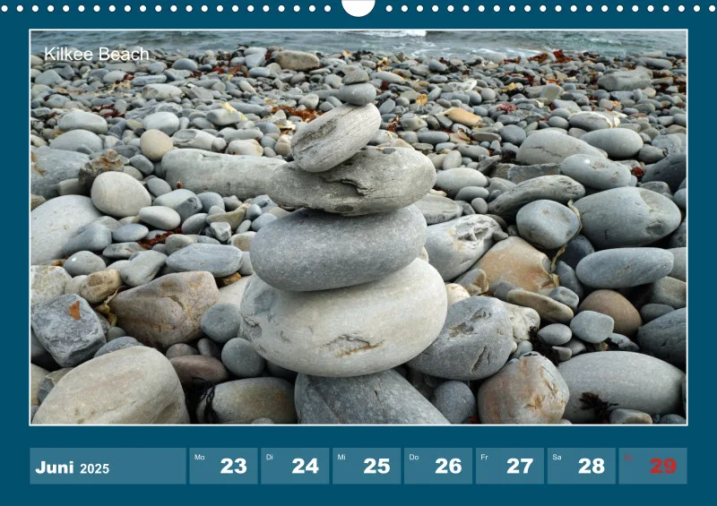 2025 A3 Wochenkalender Rundreise-Loop Head Halbinsel