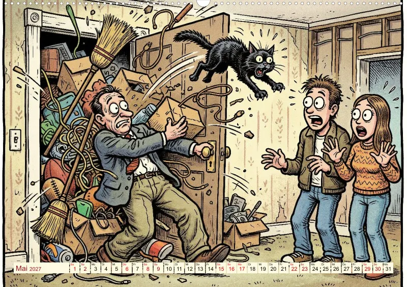 2027 A2 Provisionsfrei und garantiert witzig! Immobilienmaklern und Hausverwalter als Comic