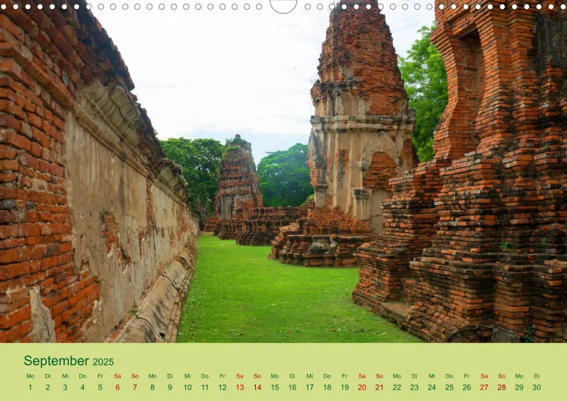 2025 A3 Wat Mahathat - Tempelanlage in Ayutthaya