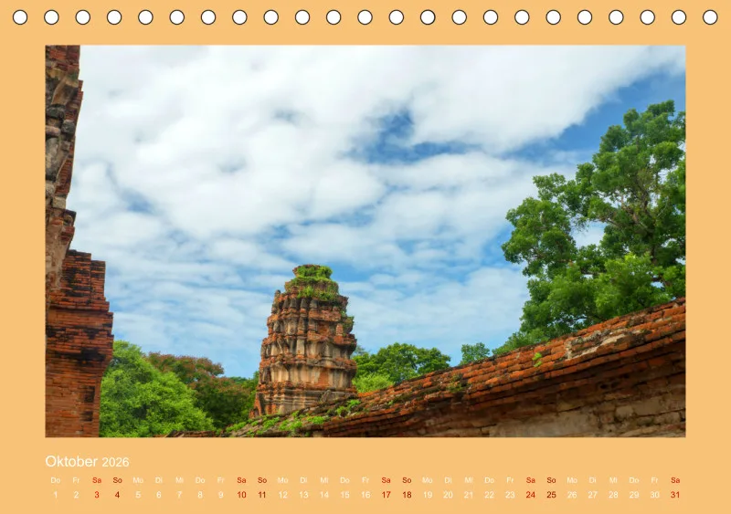 2026 A5 Wat Mahathat - Tempelanlage in Ayutthaya