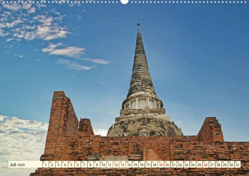 2025 A2 wat phra sri sanpet - Tempelruinen in Ayutthaya